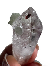 Load image into Gallery viewer, Smoky Phantom Amethyst with Analcime, Prehnite, Hematite, Enhydro, Pumpellyite, Streep Mine, Goboboseb, Namibia
