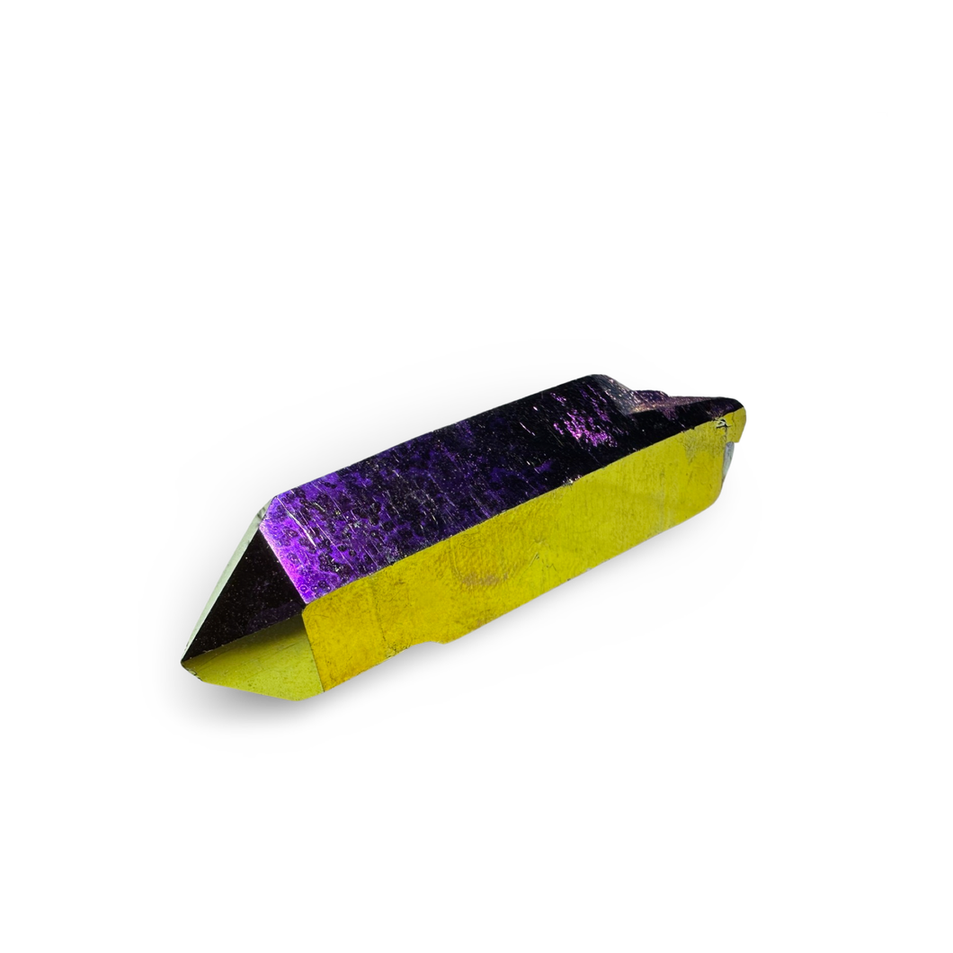 AAA Grade, Double Aura Coated Titanium Aura Lemurian Seed, USA - Reserved