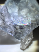 Load image into Gallery viewer, Fluorite with Rutile and Quartz, Yaogangxian Mine, Hunan Province, China
