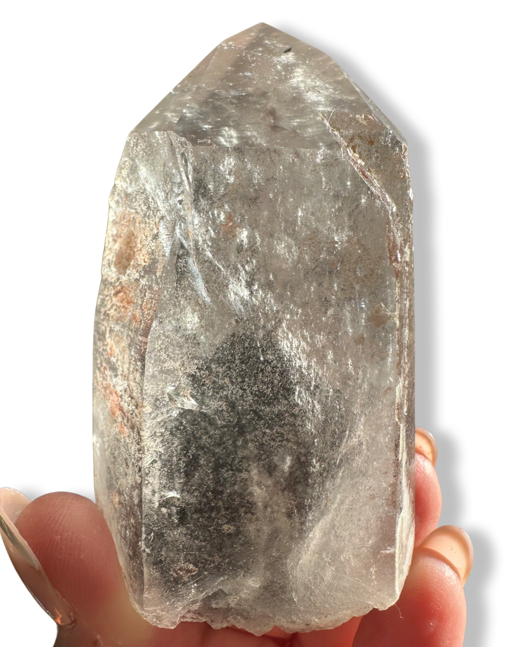 Elestial Carbon Phantom Master Lemurian Seed, Minas Gerais, Brazil