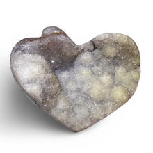 Load image into Gallery viewer, Large Citrine Sugar Druzy Heart, Brazil

