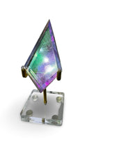 Load image into Gallery viewer, Angel Aura Double Coated Prism Pyramid, Brazilian Quartz, USA aura
