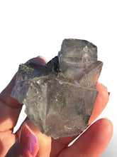 Load image into Gallery viewer, Fluorite with Pyrite Dusting, Yaogangxian Mine, Hunan Province, China
