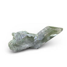Load image into Gallery viewer, Chlorite Phantom Himalayan Samadhi Quartz Point, Meru Peak, India
