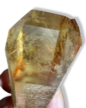 Load image into Gallery viewer, Blood Citrine Phantom Lemurian, Taquaral, Itinga, Minas Gerais, Brazil
