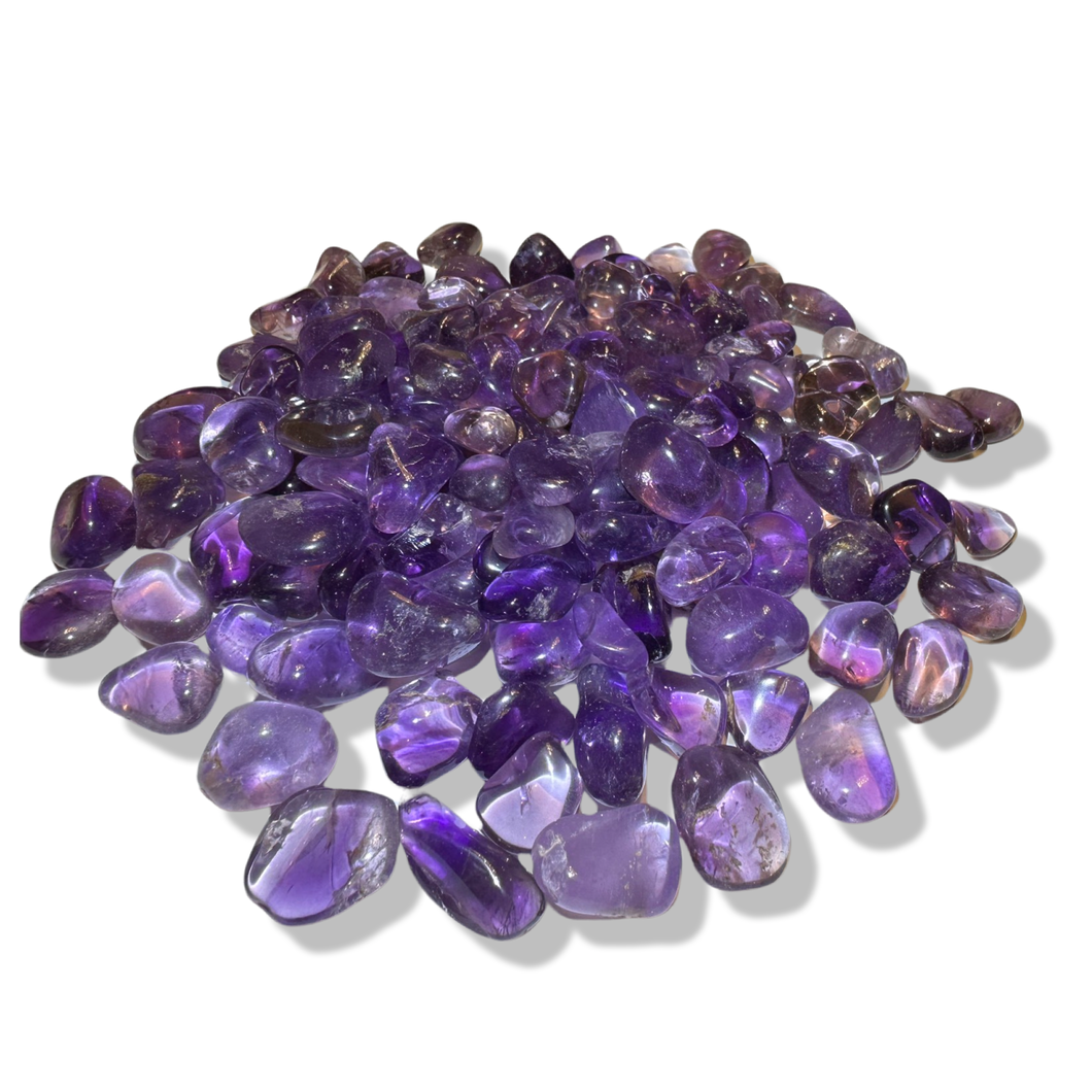 Amethyst Tumbled, Extra Grade, Brazil, Extra Small