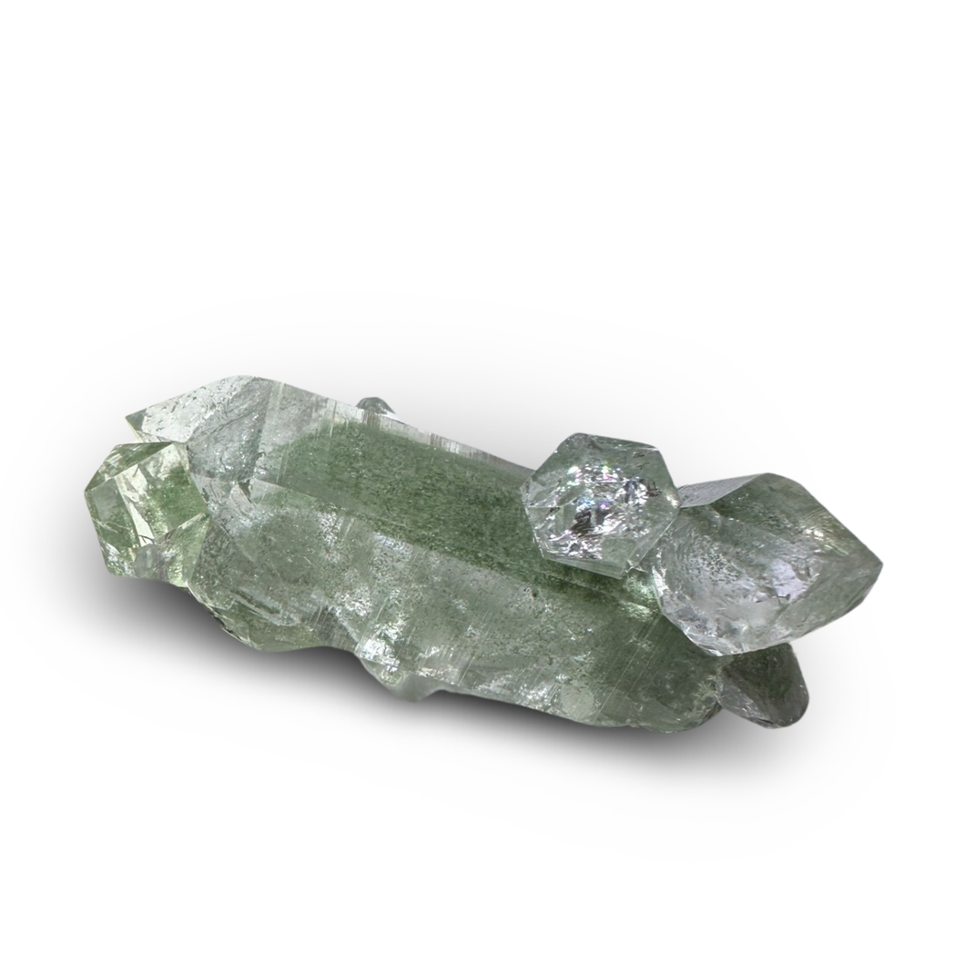 Chlorite Phantom Himalayan Samadhi Quartz Point, Meru Peak, India