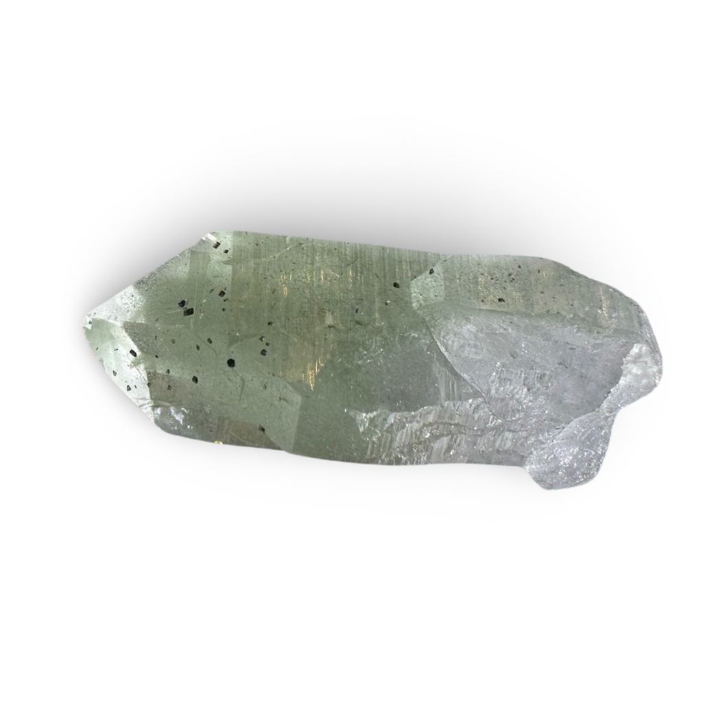Chlorite Phantom Himalayan Samadhi Quartz Point, Meru Peak, India