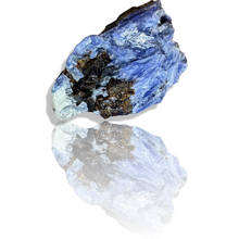 Load image into Gallery viewer, Blue Kyanite with Garnet &amp; Quartz, Gerais Minas, Brazil
