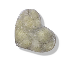 Load image into Gallery viewer, Small Citrine Sugar Druzy Heart, Brazil
