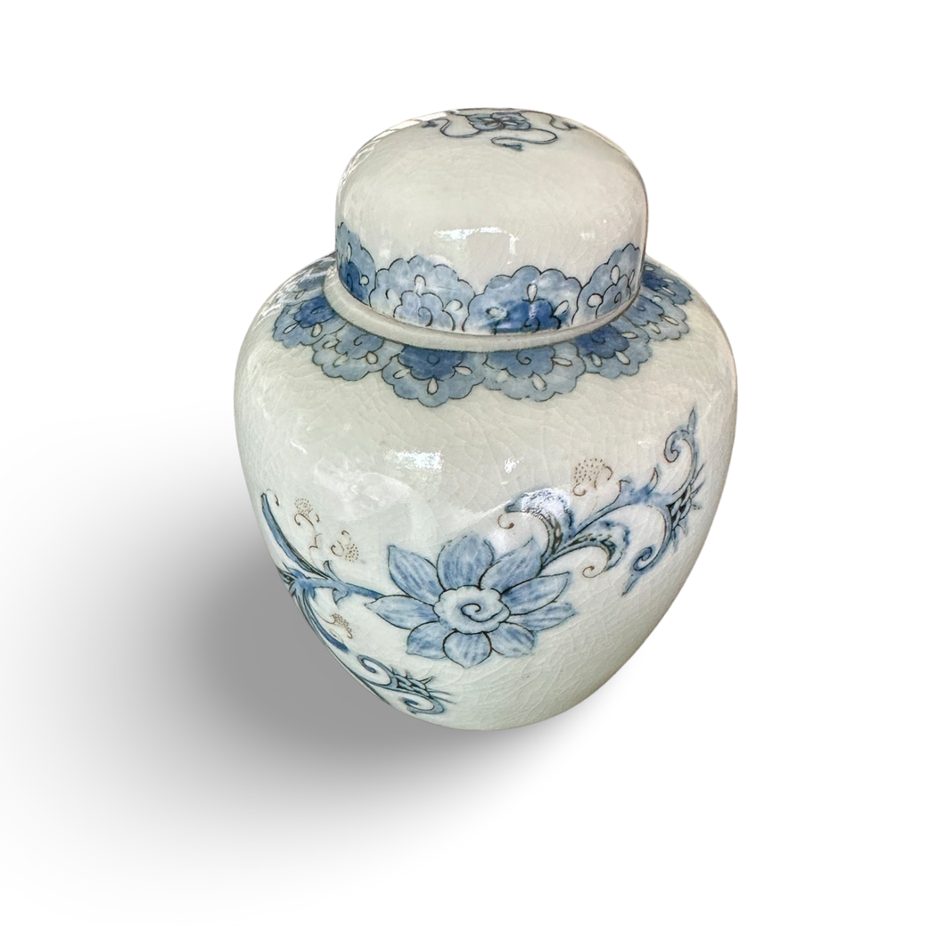 Blue & White Ginger Jar, Japan