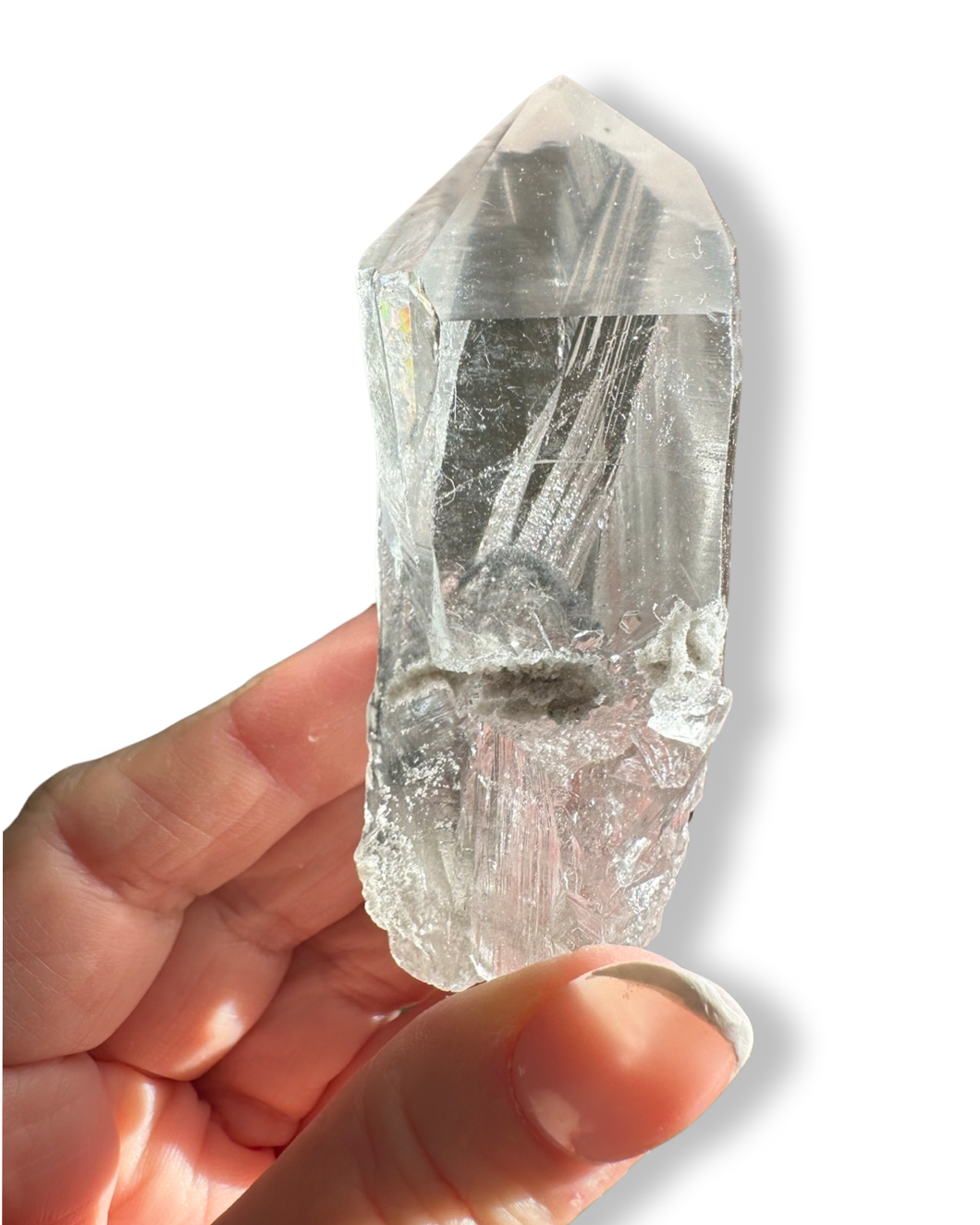 Carbon Phantom Master Lemurian Seed, Minas Gerais, Brazil