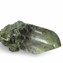Load image into Gallery viewer, Chlorite Phantom Himalayan Samadhi Quartz Point, Meru Peak, India
