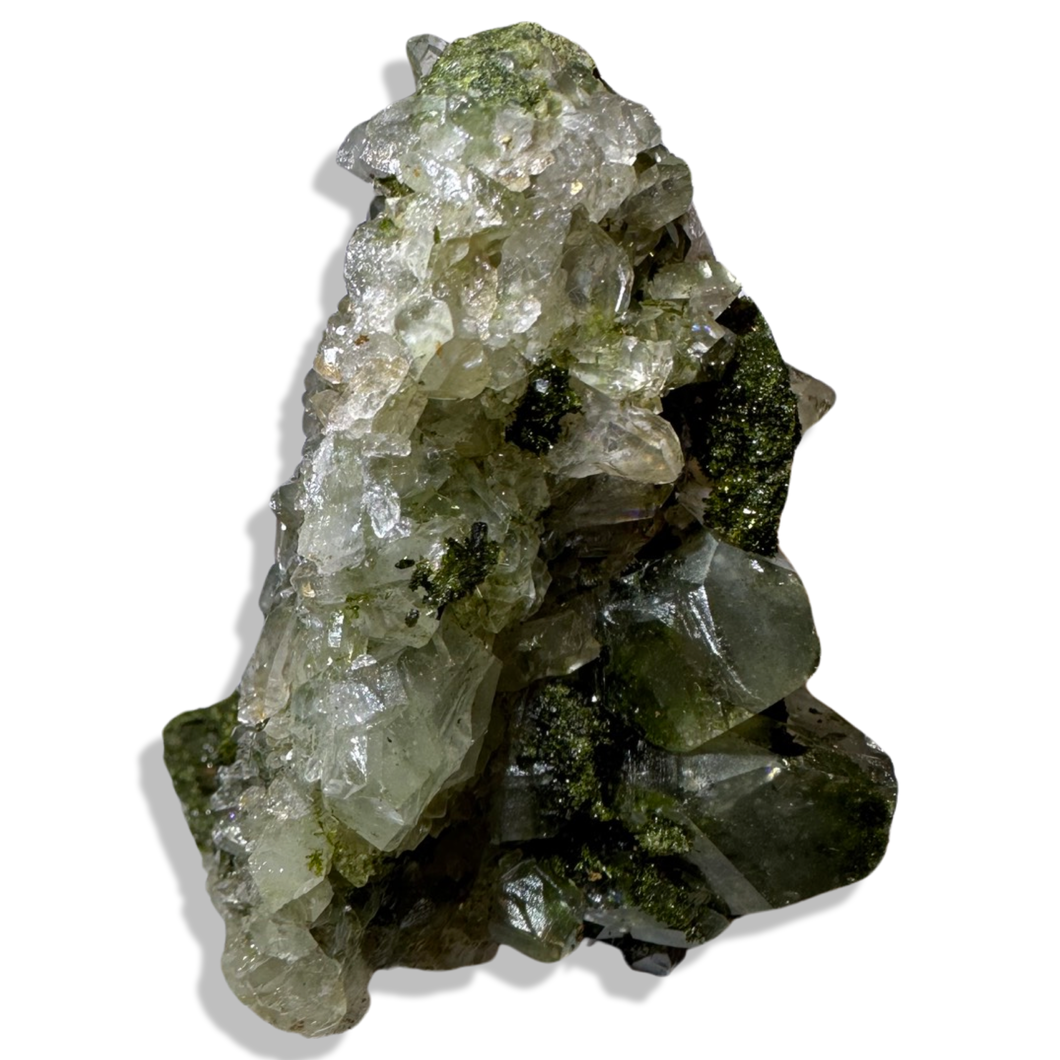 Crystallized Epidote and Quartz, Turkey