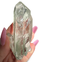 Load image into Gallery viewer, Chlorite Phantom Himalayan Samadhi Quartz Point, Meru Peak, India
