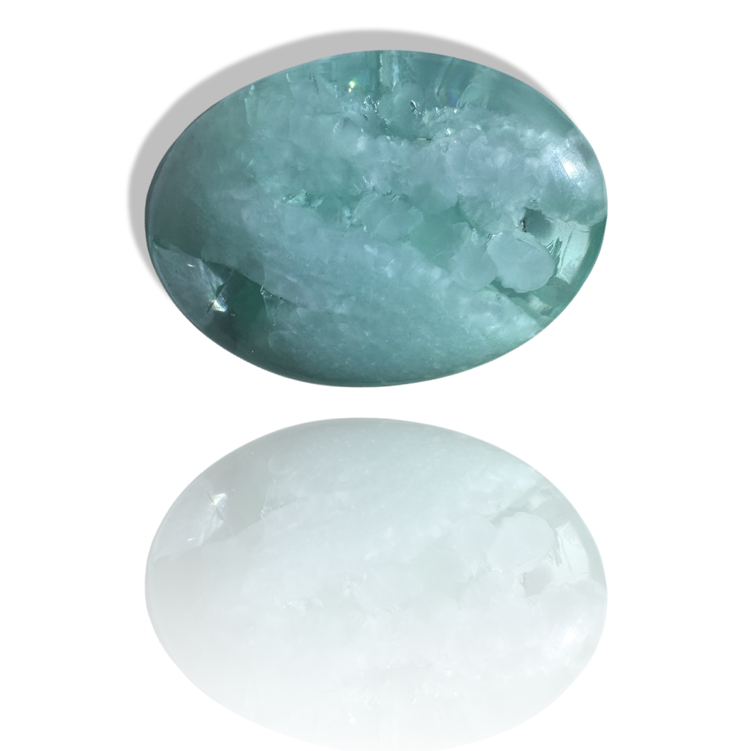 ‘Cloud Stone’ Green Alabaster, Tremolite, Nephrite, Albite, Amphibole, Quartz and Obsidian Glass Slag, Wyoming, USA