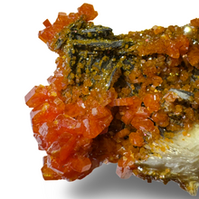 Load image into Gallery viewer, Vanadinite on Barite, Milbladen Mining District, Morocco
