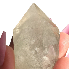 Load image into Gallery viewer, Chlorite Phantom Himalayan Samadhi Quartz Point, Meru Peak, India
