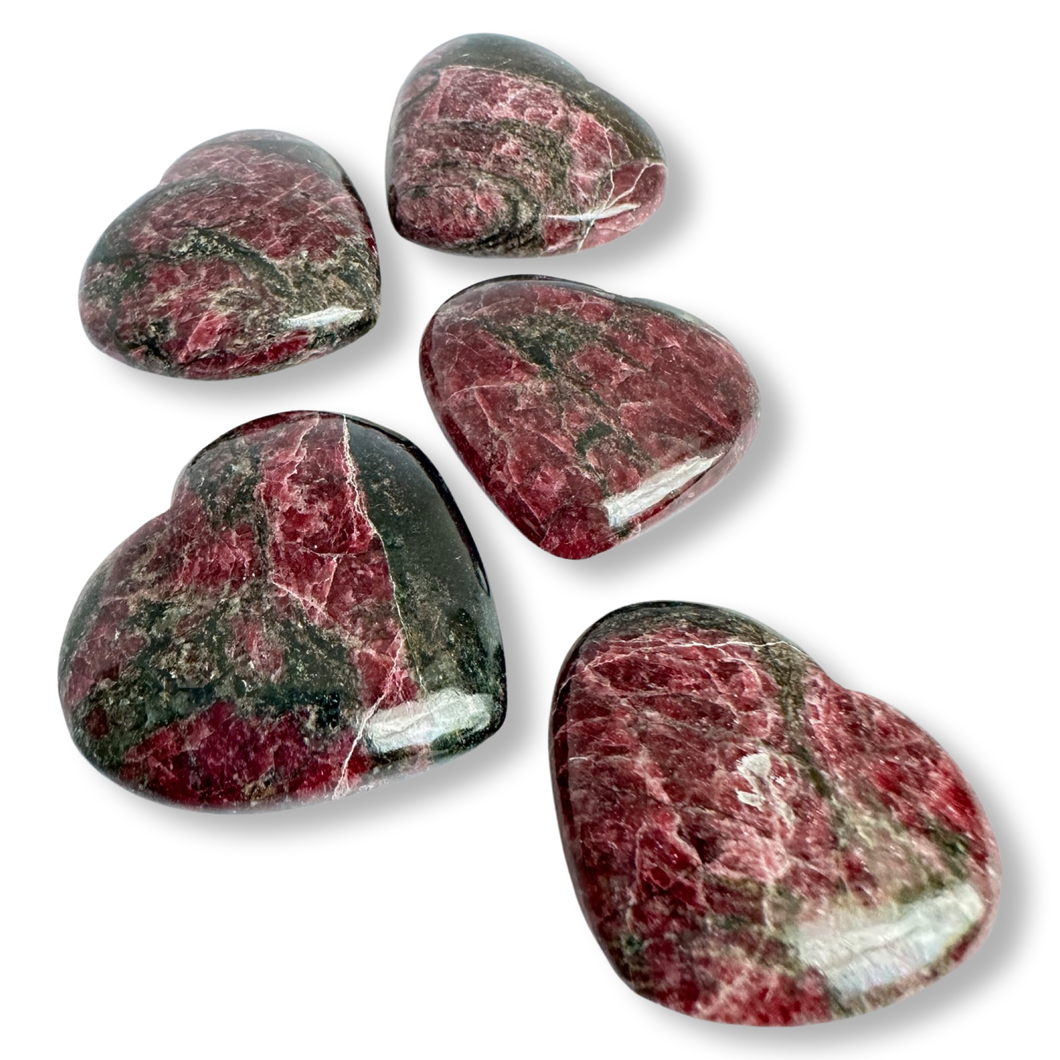 Eydialyte Heart, Russia, Crafted in India