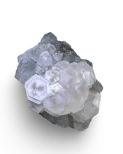 Load image into Gallery viewer, Pink Pagoda Calcite with UV reactive Fluorite, UV Reactive, Huxu Mine, Jiangxi, Dongxiang, China - Reserved
