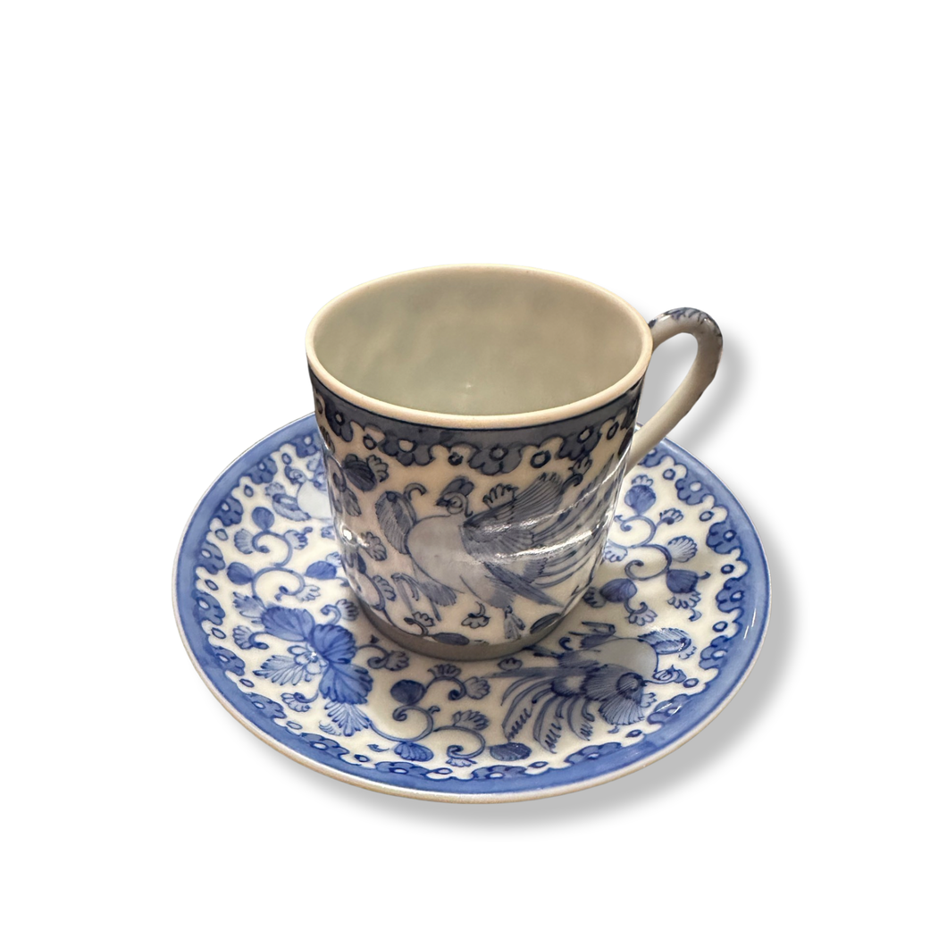 Japanese Demitasse Tea Cup & Saucer