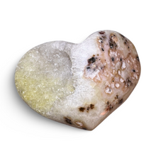 Load image into Gallery viewer, Large Citrine Sugar Druzy Heart, Brazil
