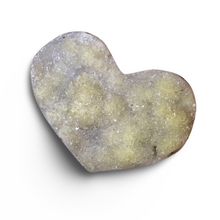 Load image into Gallery viewer, Medium Citrine Sugar Druzy Heart, Brazil
