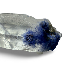 Load image into Gallery viewer, Dumortierite in Quartz Lemurian Seed, Brazil
