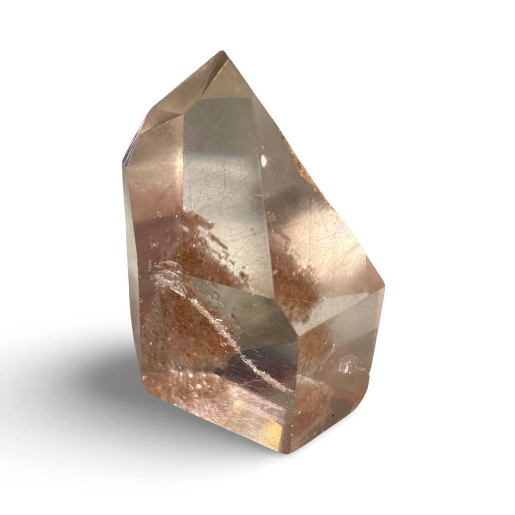 Inclusionary Rutilated Quartz, Minas Gerais, Brazil