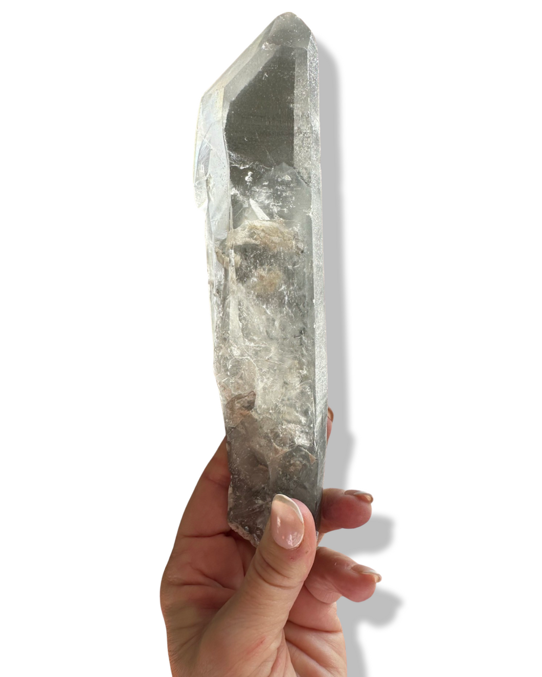 Large Carbon Phantom Master Lemurian Seed, Minas Gerais, Brazil