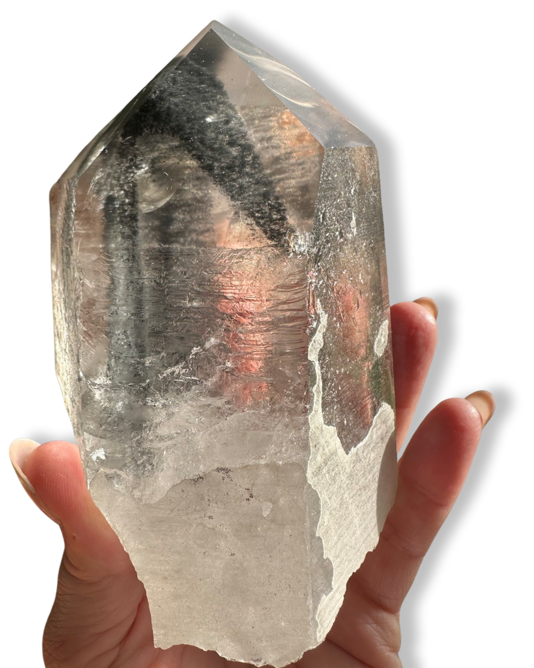 Large Carbon Phantom Master Lemurian Seed, Minas Gerais, Brazil - RESERVED