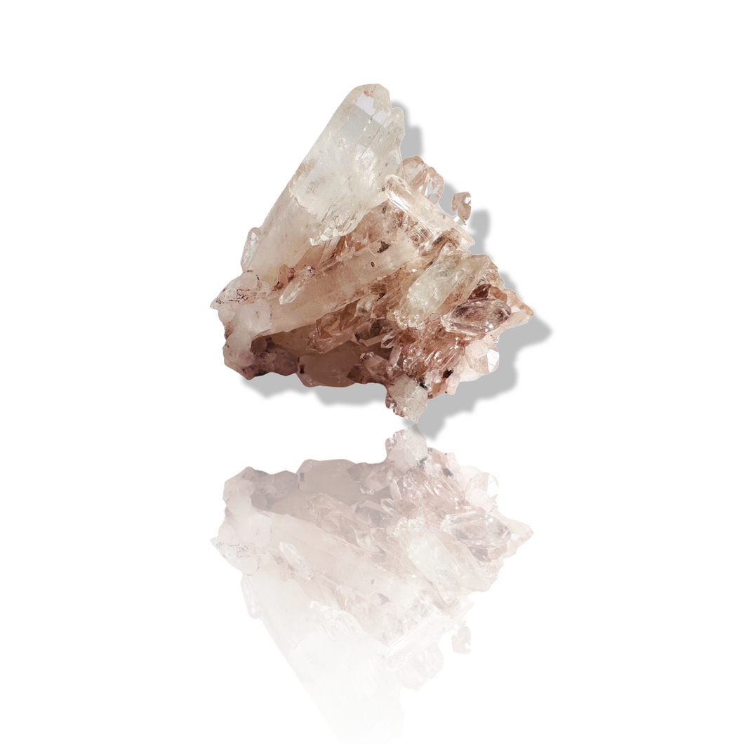 Pink Colombian Faden Quartz with Fuchsite, Santander