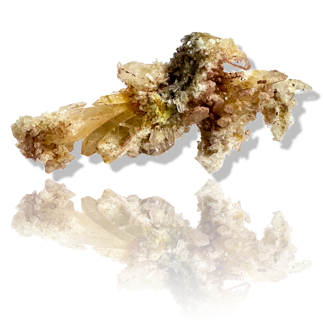 Pink Colombian Faden Quartz with Fuchsite, Santander