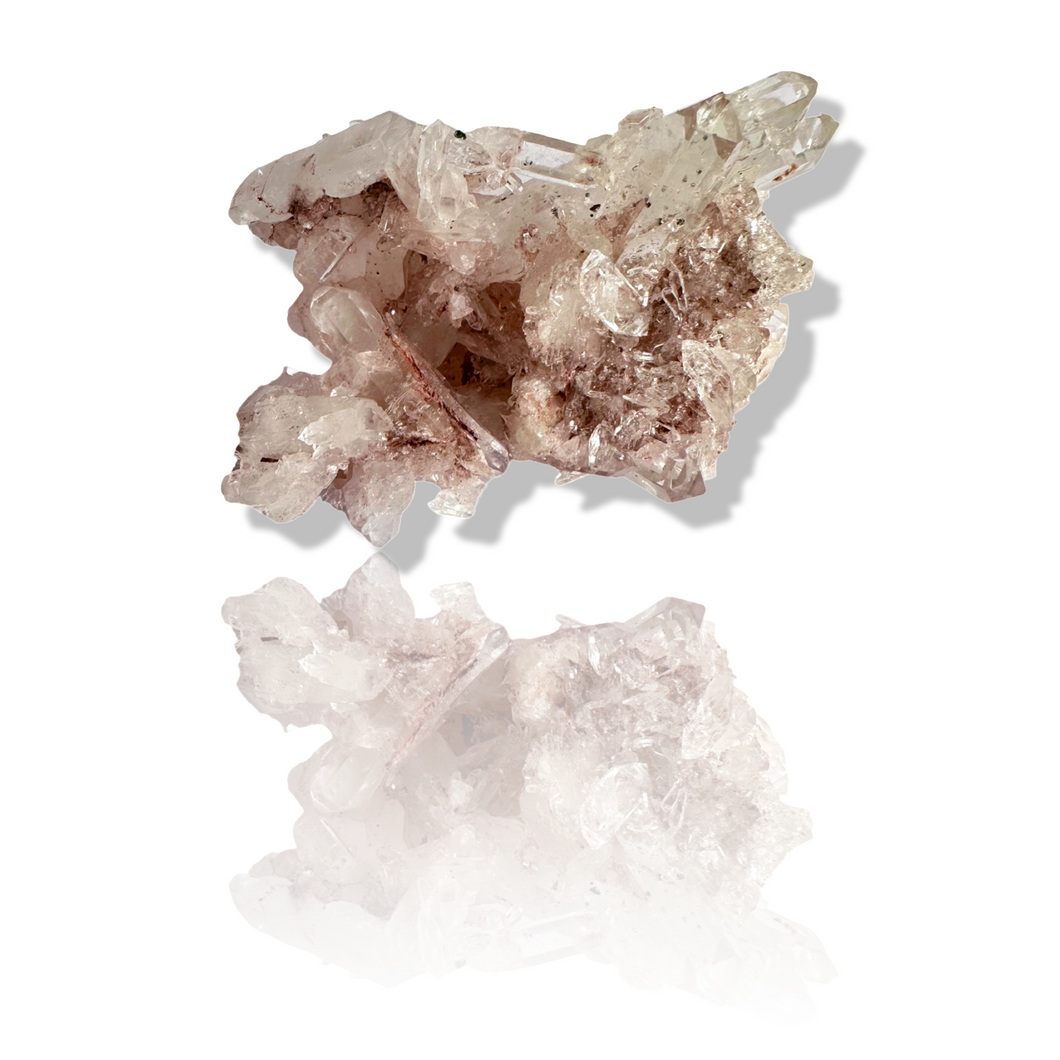 Pink Colombian Faden Quartz with Fuchsite, Santander