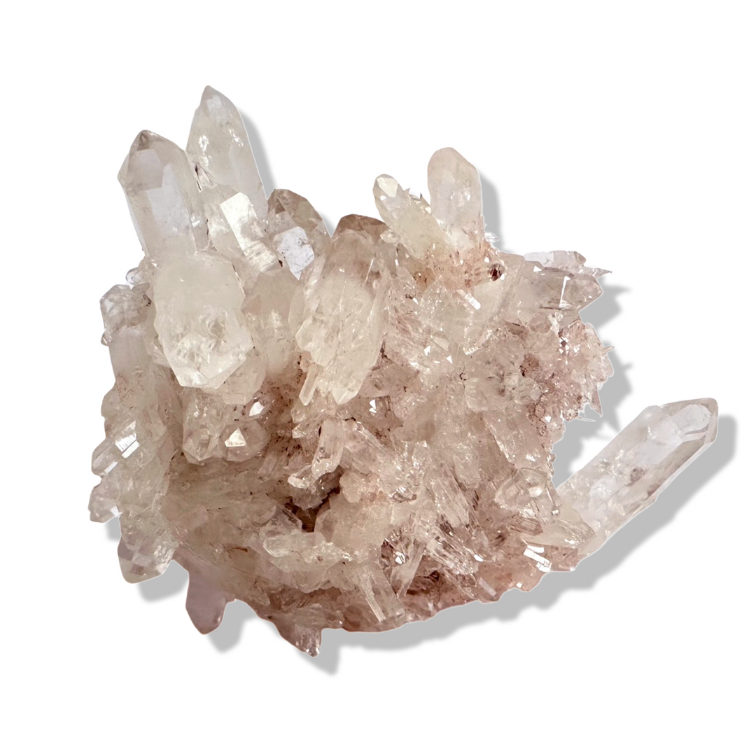 Pink Colombian Fuchsite Faden Quartz, Santander