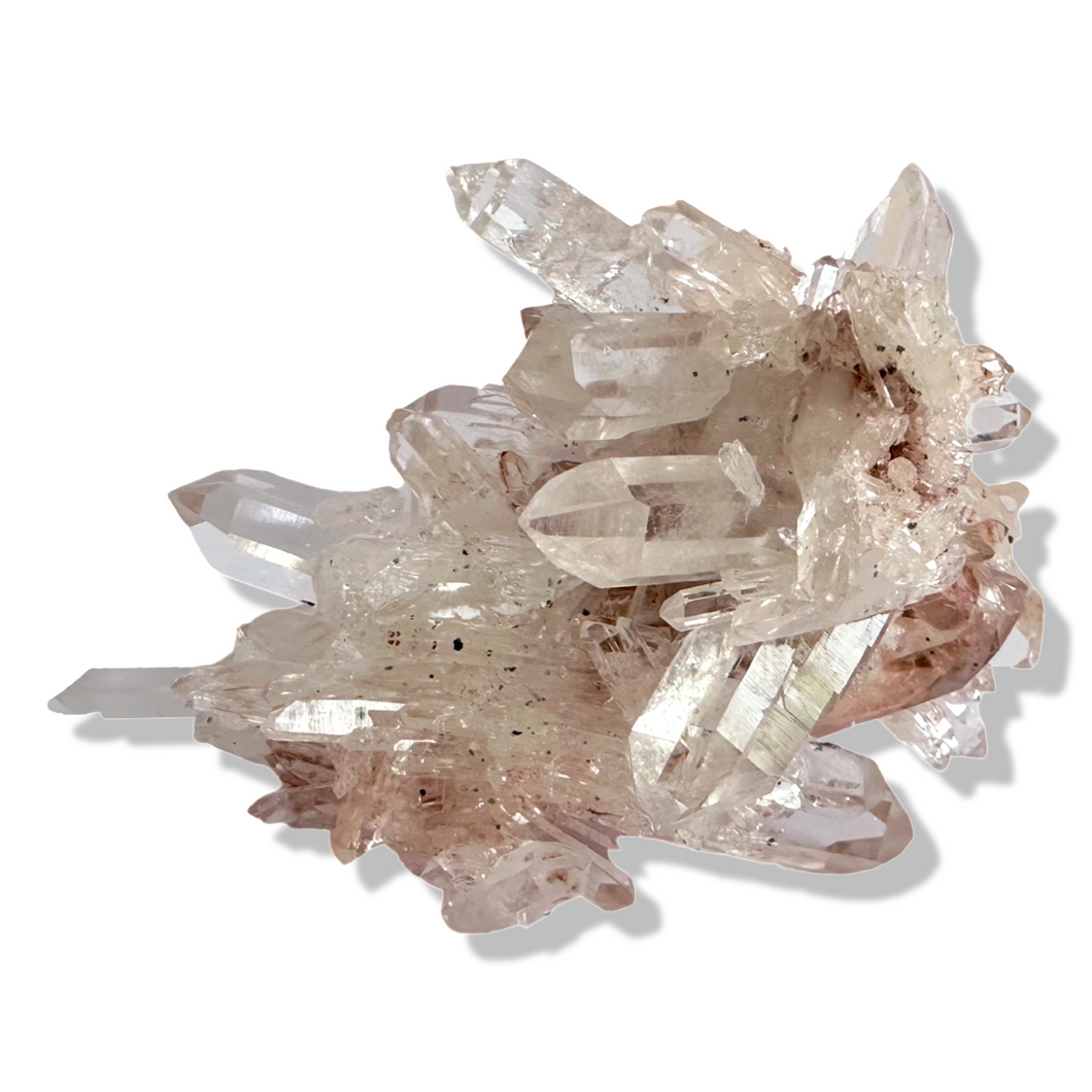 Pink Colombian Fuchsite Faden Quartz, Santander