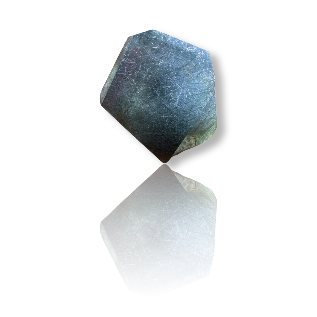 Blue Tourmaline in Quartz ‘Blue Tara’, Ipupiara, Brazil