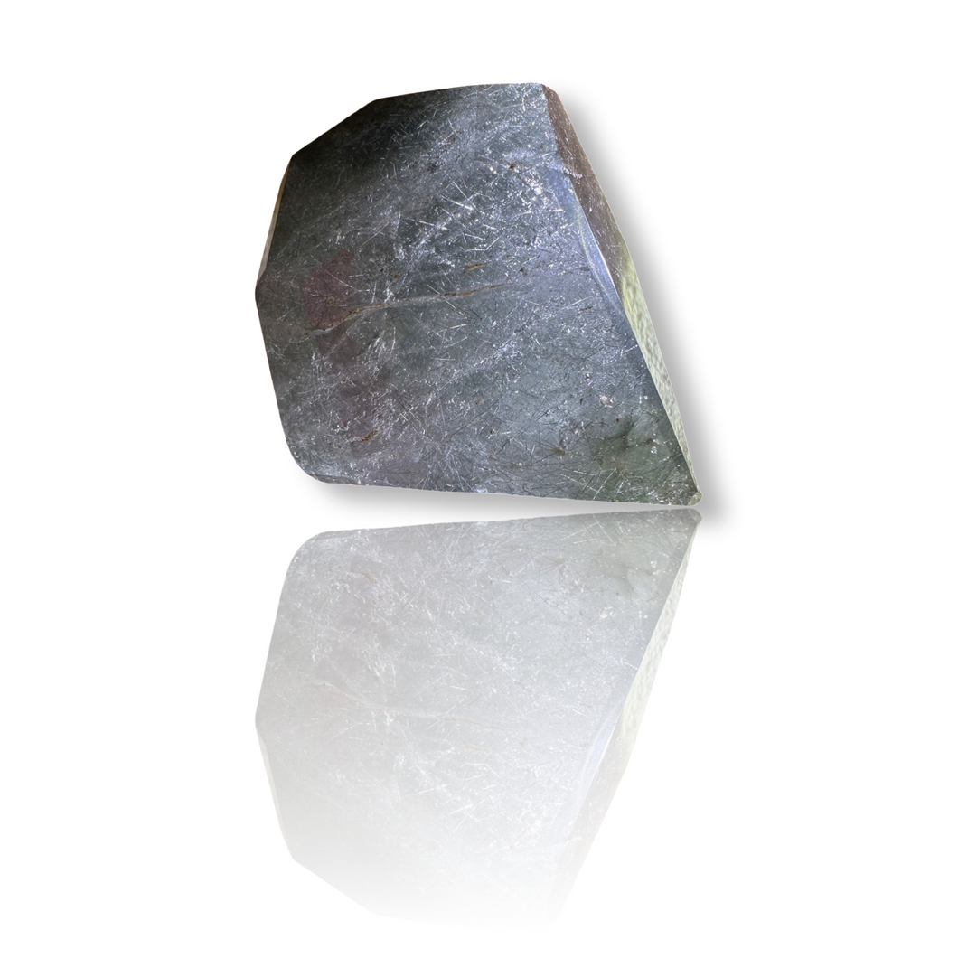 Blue Tourmaline in Quartz ‘Blue Tara’, Ipupiara, Brazil