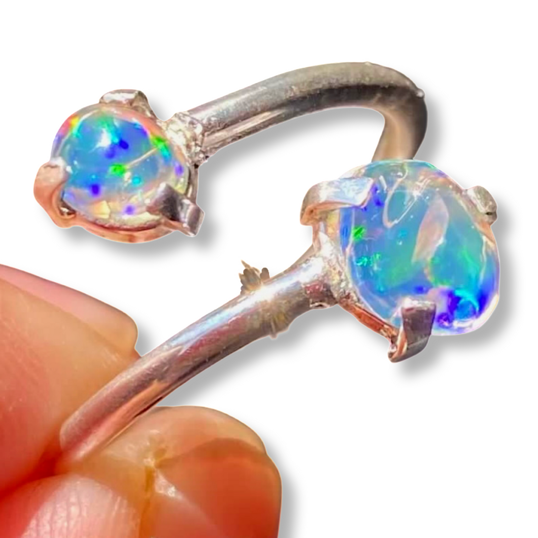 Balance for: Adjustable Dual Water Opal Sterling Silver Ring, Jalisco, Mexico (Copy)