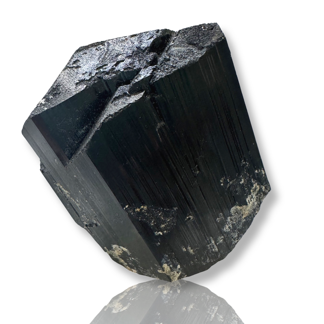 Schorl Black Tourmaline with Feldspar, Erongo