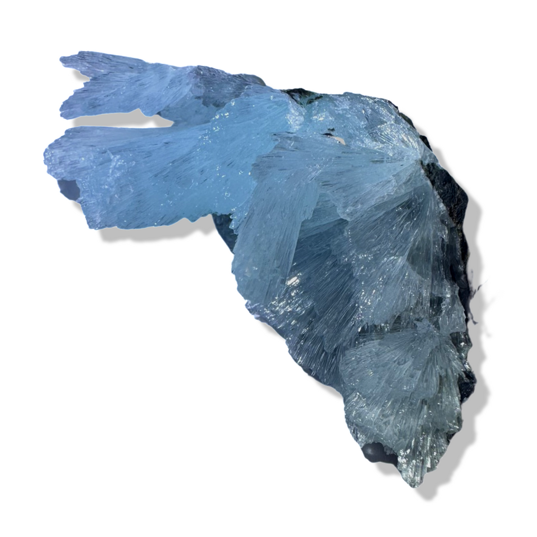 Blue Aragonite, Yunnan Province, China
