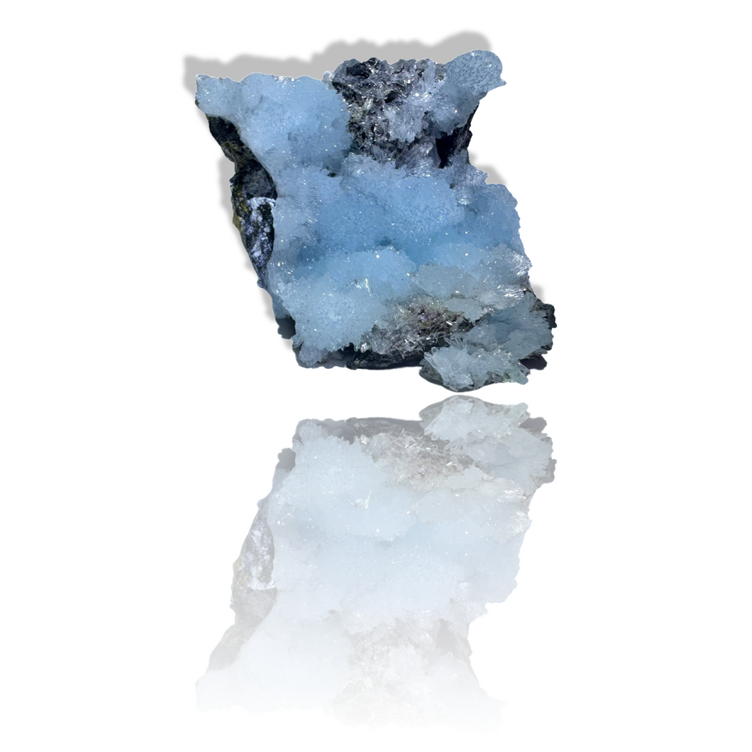 Blue Aragonite, Yunnan Province, China