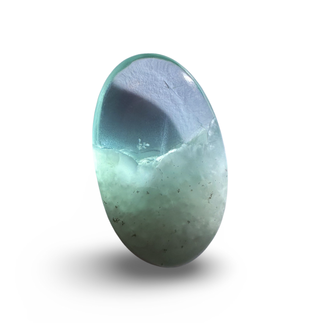 ‘Cloud Stone’ Green Alabaster Palm, Tremolite, Nephrite, Albite, Amphibole, Quartz and Obsidian Glass Slag, Wyoming, USA