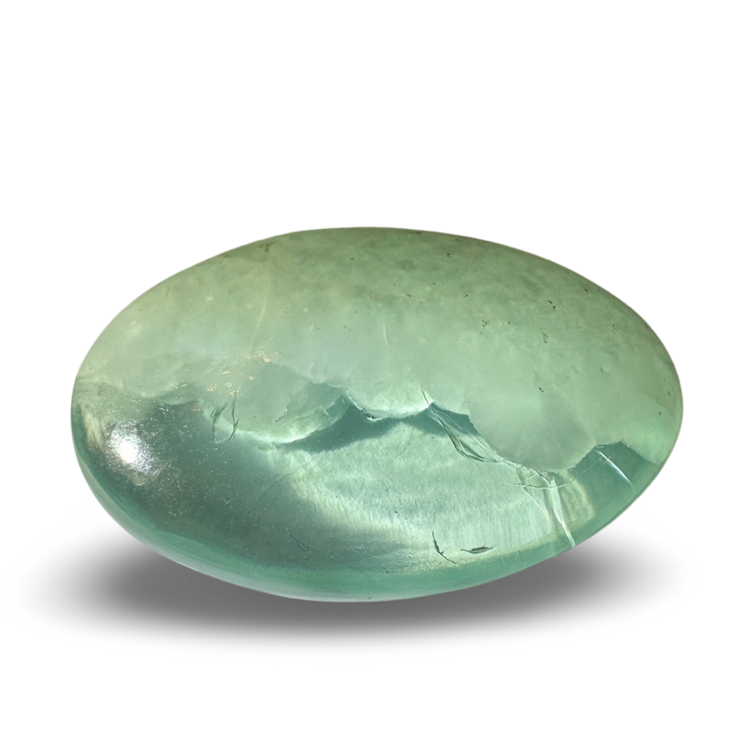 ‘Cloud Stone’ Green Alabaster Palm, Tremolite, Nephrite, Albite, Amphibole, Quartz and Obsidian Glass Slag, Wyoming, USA