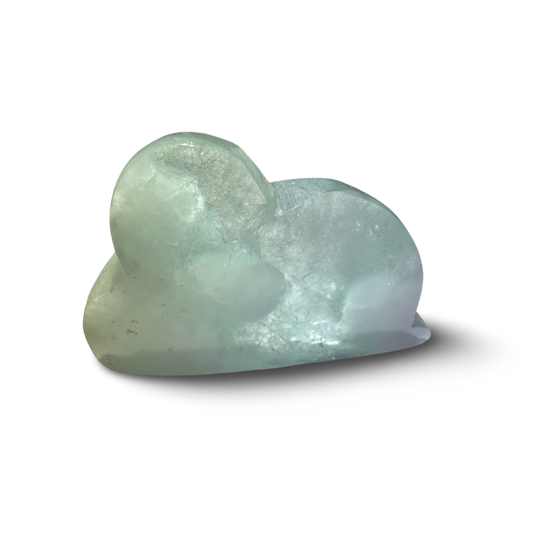 ‘Cloud Stone’ Green Alabaster Cloud, Tremolite, Nephrite, Albite, Amphibole, Quartz and Obsidian Glass Slag, Wyoming, USA