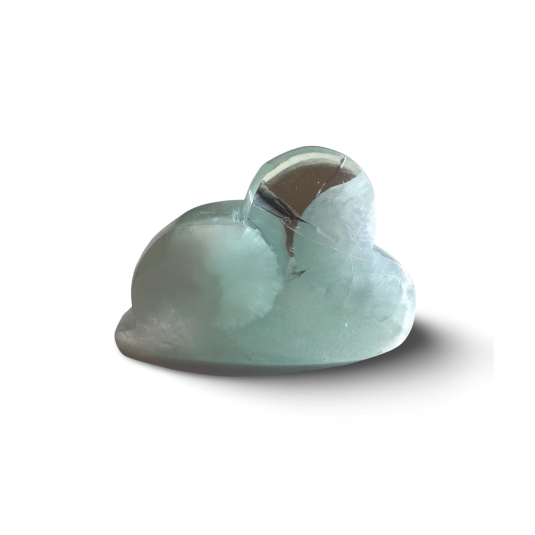 ‘Cloud Stone’ Green Alabaster Cloud, Tremolite, Nephrite, Albite, Amphibole, Quartz and Obsidian Glass Slag, Wyoming, USA