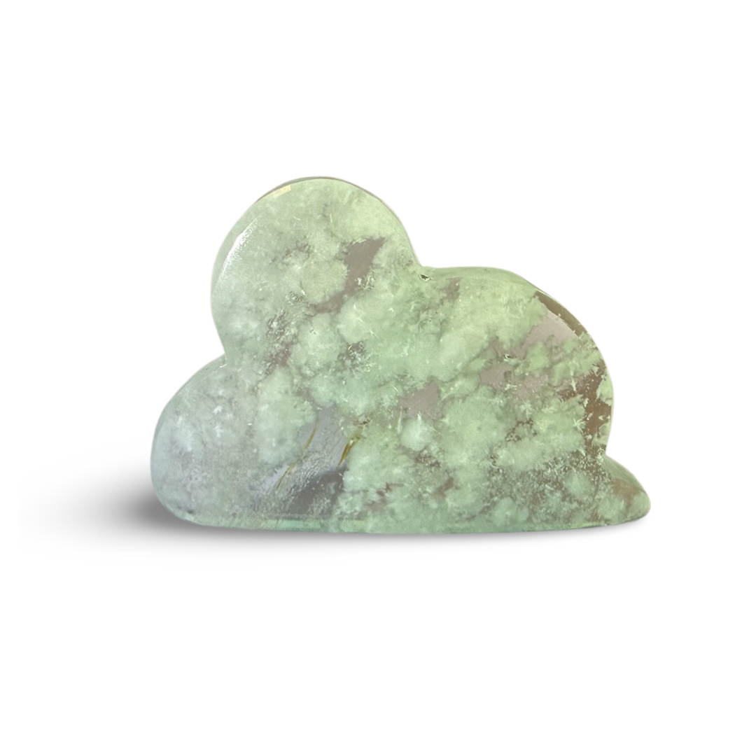 ‘Cloud Stone’ Green Alabaster Cloud, Tremolite, Nephrite, Albite, Amphibole, Quartz and Obsidian Glass Slag, Wyoming, USA
