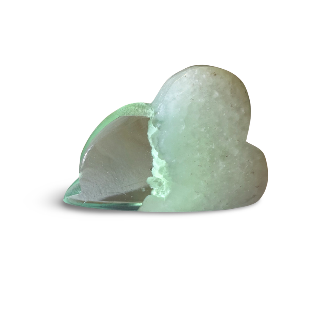 ‘Cloud Stone’ Green Alabaster Cloud, Tremolite, Nephrite, Albite, Amphibole, Quartz and Obsidian Glass Slag, Wyoming, USA