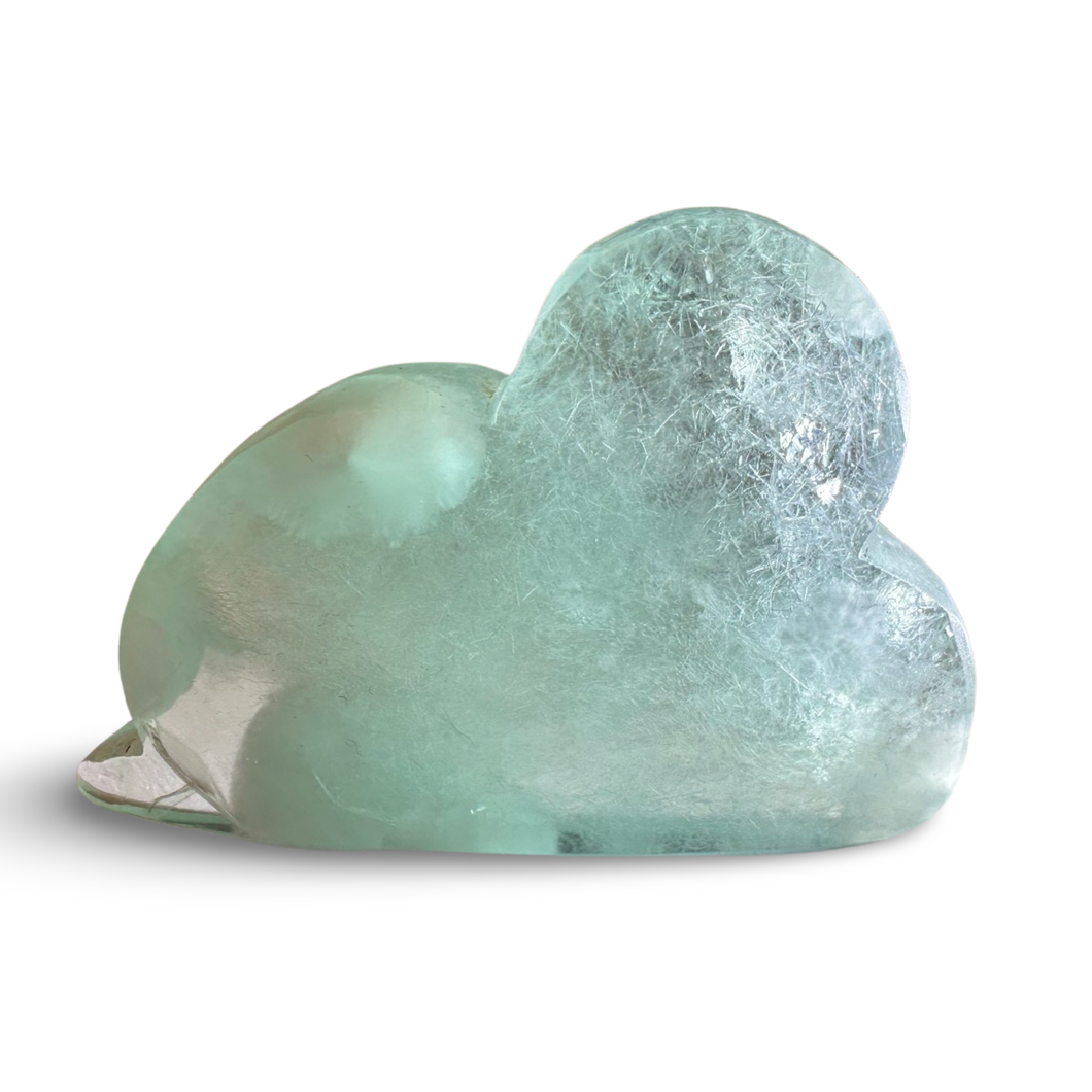 ‘Cloud Stone’ Green Alabaster Cloud, Tremolite, Nephrite, Albite, Amphibole, Quartz and Obsidian Glass Slag, Wyoming, USA