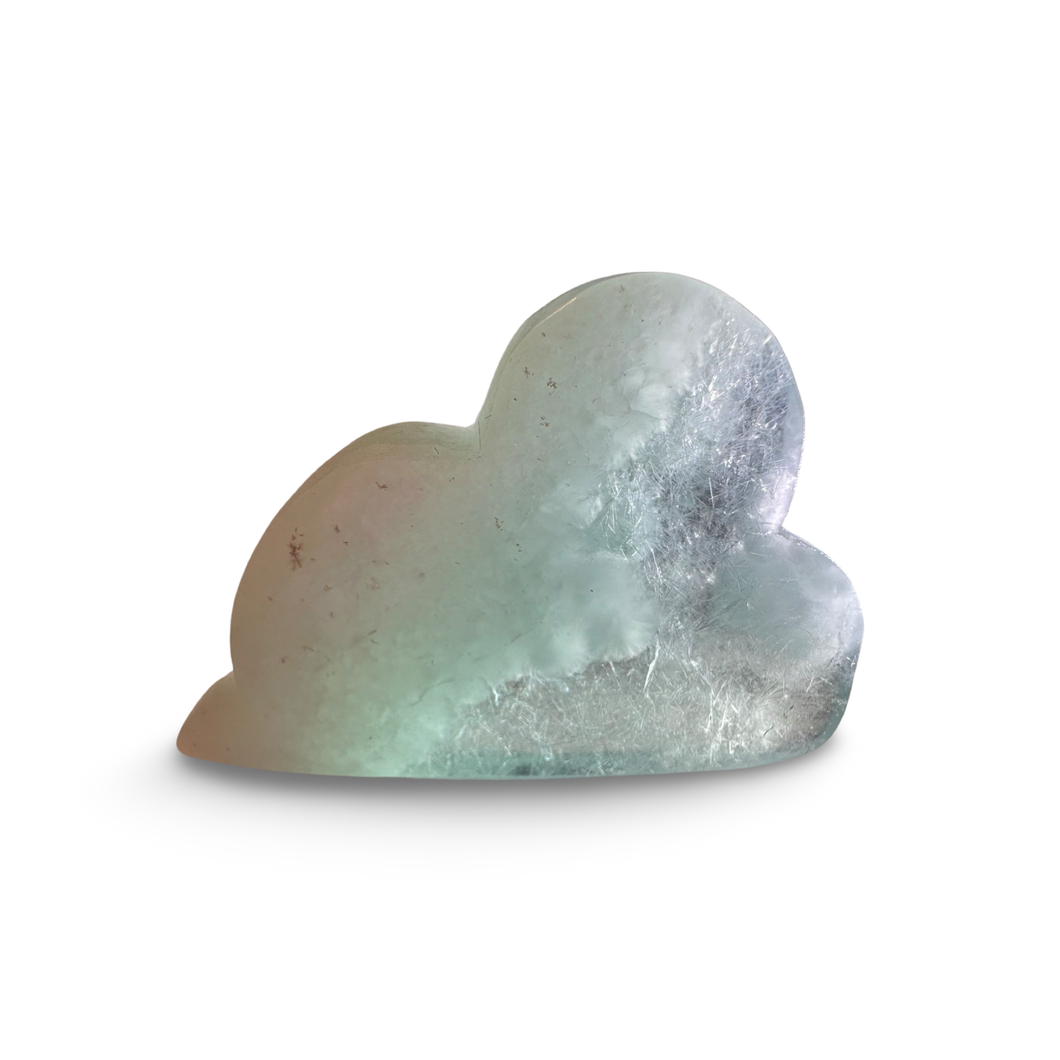 ‘Cloud Stone’ Green Alabaster Cloud, Tremolite, Nephrite, Albite, Amphibole, Quartz and Obsidian Glass Slag, Wyoming, USA